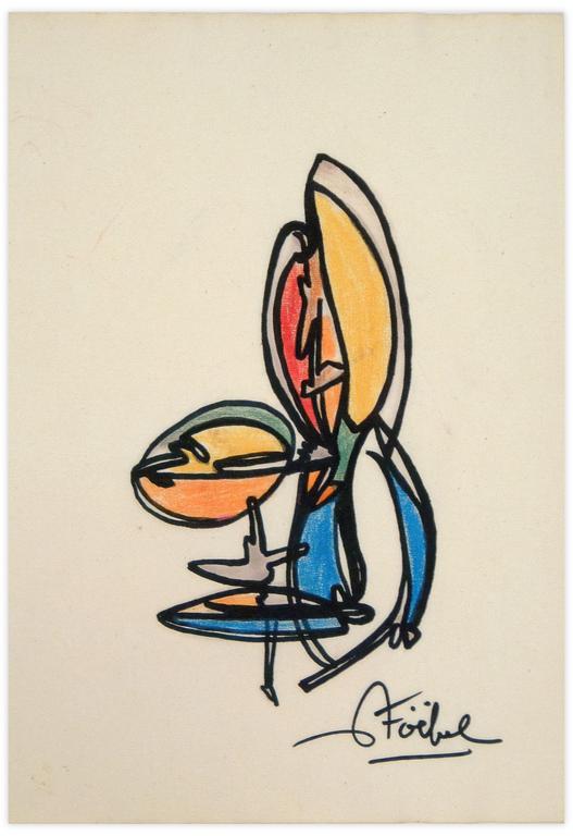 Catalogue raisonné, Edgar Stoëbel, abstract — 