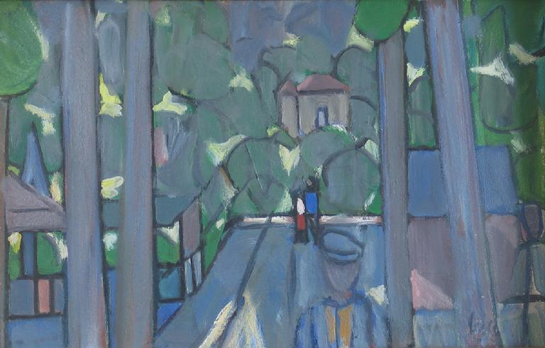 Catalogue raisonné, Hans Seiler, Maison dans la colline, circa 1944