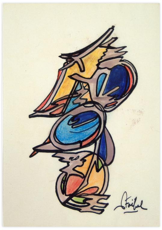 Catalogue raisonné, Edgar Stoëbel, abstract — 