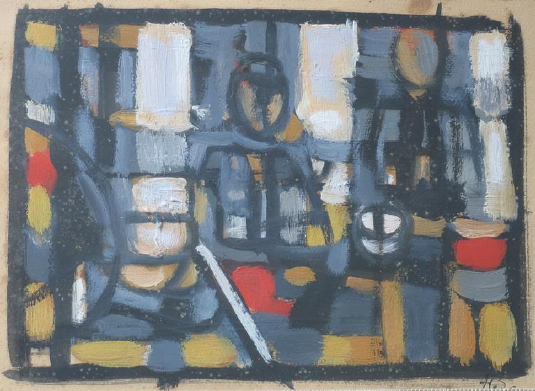 Catalogue raisonné, Hans Seiler, Deux personnages, circa 1945