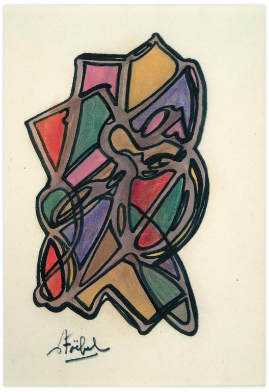 Catalogue raisonné, Edgar Stoëbel, abstract — 