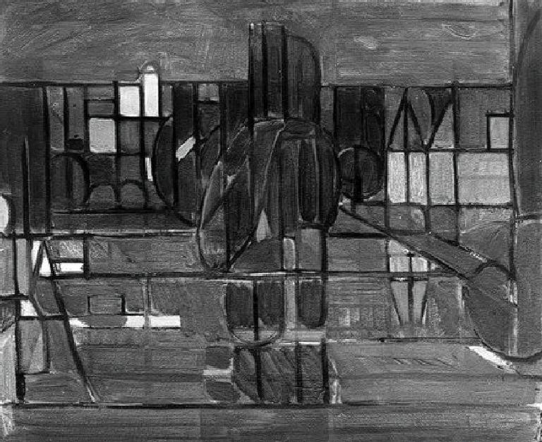 Catalogue raisonné, Hans Seiler, L'île sur la Marne, circa 1946 
