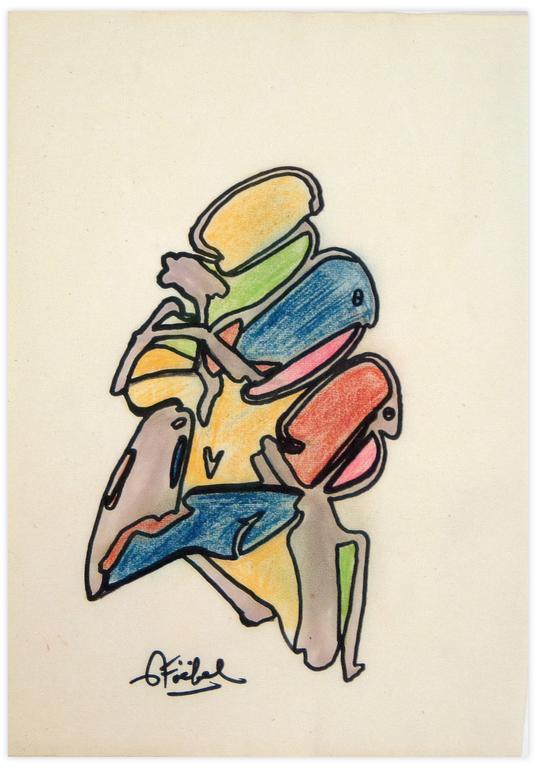 Catalogue raisonné, Edgar Stoëbel, abstract — 
