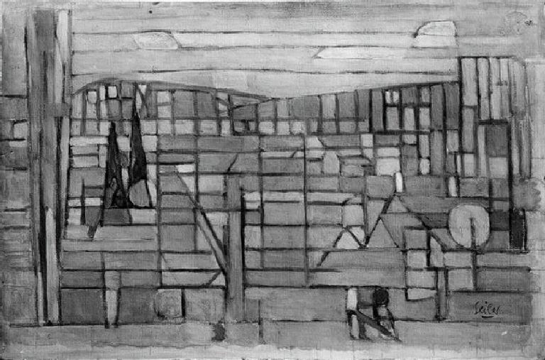 Catalogue raisonné, Hans Seiler, Vue sur la vallée, circa 1947