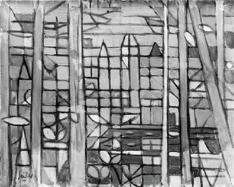 Catalogue raisonné, Hans Seiler, Le château, 1947