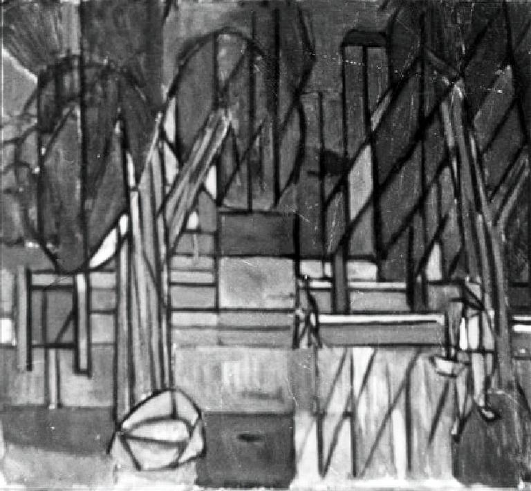 Catalogue raisonné, Hans Seiler, La petite grange, circa 1950