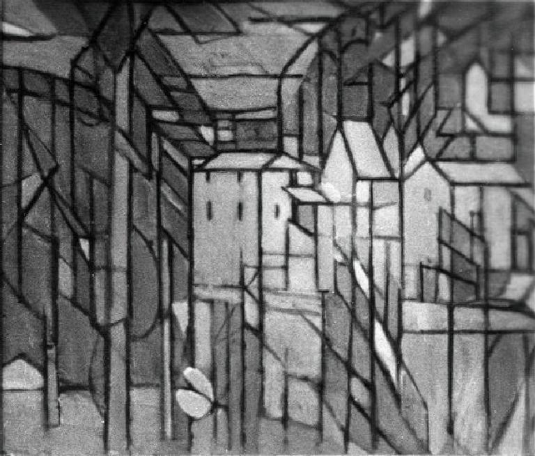 Catalogue raisonné, Hans Seiler, La maison de La Roque, circa 1950