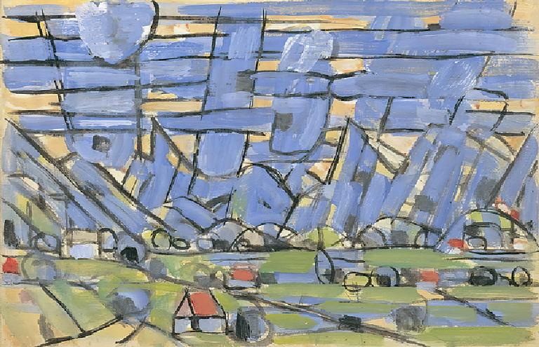 Catalogue raisonné, Hans Seiler, Près de Gruyères, circa 1950