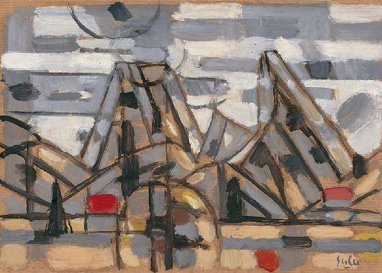 Catalogue raisonné, Hans Seiler, Rüblihorn, circa 1950