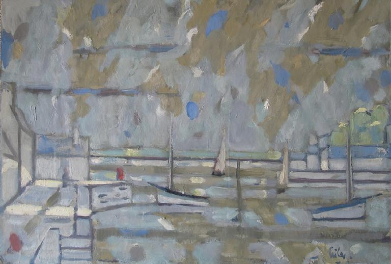 Catalogue raisonné, Hans Seiler, Port en Bretagne, 1951