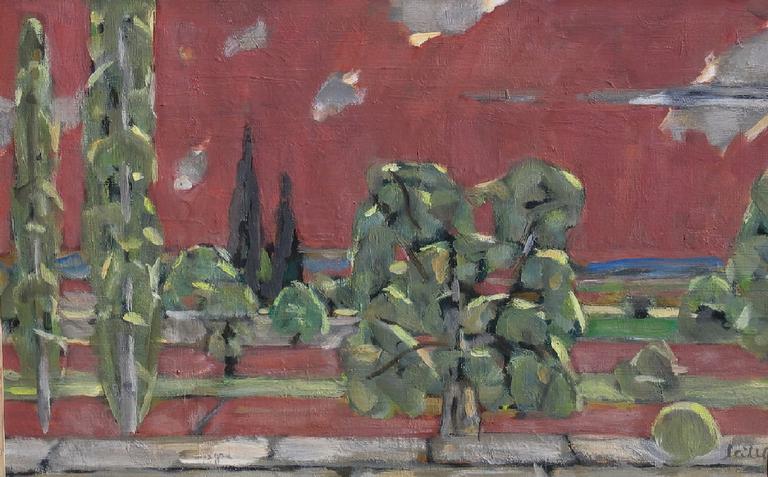 Catalogue raisonné, Hans Seiler, La vallée rose, 1954