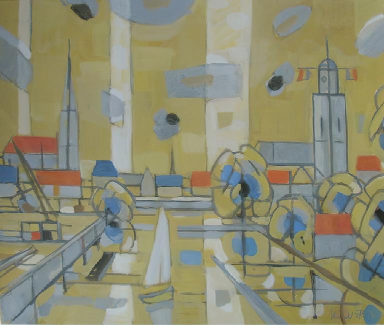 Catalogue raisonné, Hans Seiler, Canal en Hollande, 1957