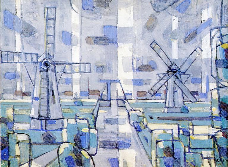 Catalogue raisonné, Hans Seiler, Moulins en Hollande, 1957