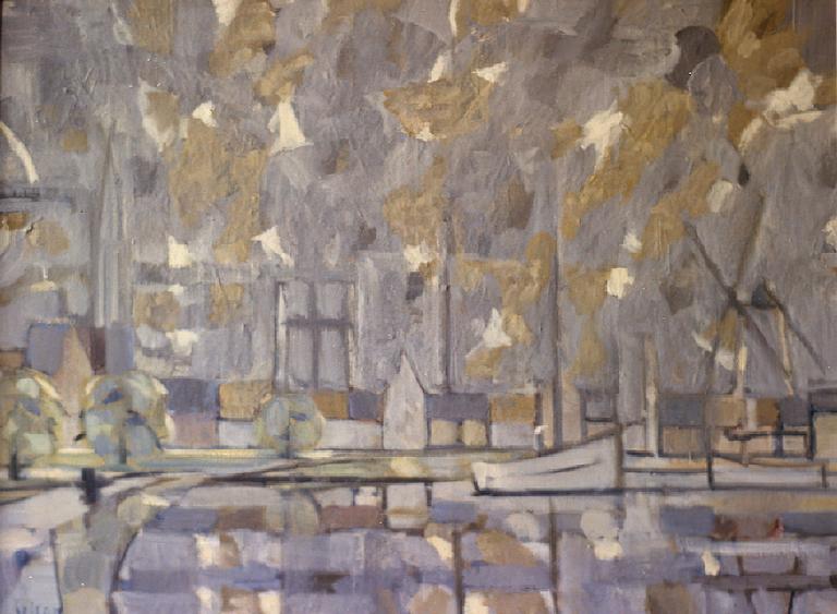 Catalogue raisonné, Hans Seiler, Port en Hollande (Gouda), 1957