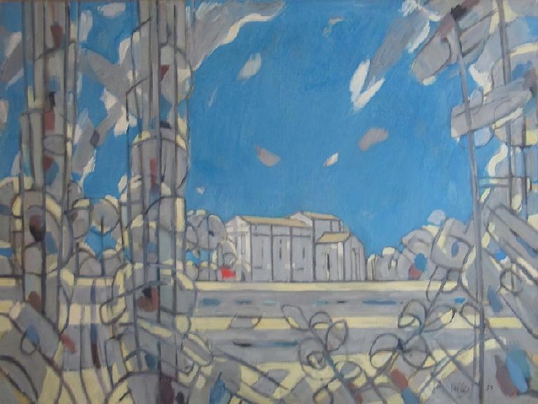 Catalogue raisonné, Hans Seiler, L'abbaye de Châtres (côté sud), 1959