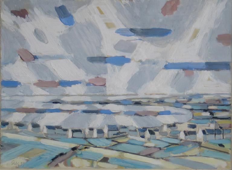 Catalogue raisonné, Hans Seiler, Paysage de Bretagne, 1959