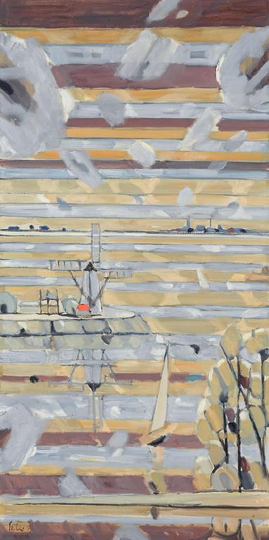 Catalogue raisonné, Hans Seiler, Paysage de Hollande, 1959