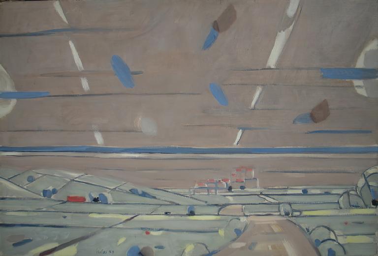 Catalogue raisonné, Hans Seiler, Talmont-Vue sur la Gironde, 1959