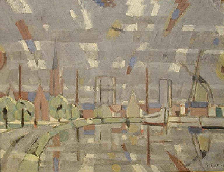 Catalogue raisonné, Hans Seiler, Paysage de Hollande, 1960