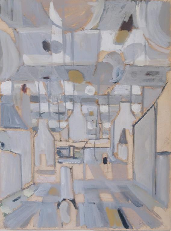 Catalogue raisonné, Hans Seiler, Rue de village en Bretagne, 1960