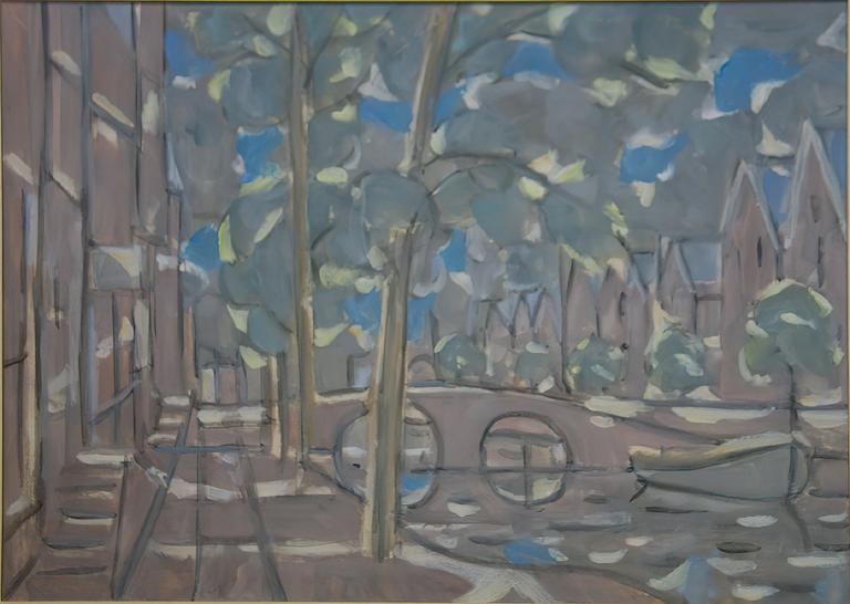 Catalogue raisonné, Hans Seiler, Amsterdam (pont sur le canal), circa 1960