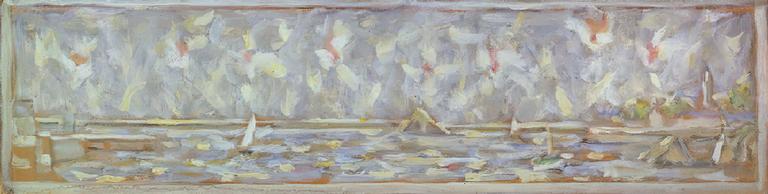 Catalogue raisonné, Hans Seiler, L'île devant Douarnenez, circa 1960