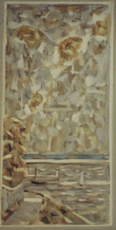 Catalogue raisonné, Hans Seiler, Port de Tréboul, circa 1960