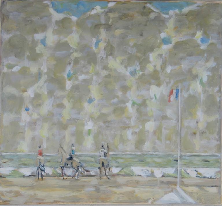 Catalogue raisonné, Hans Seiler, Les chevaux sur la plage, 1962