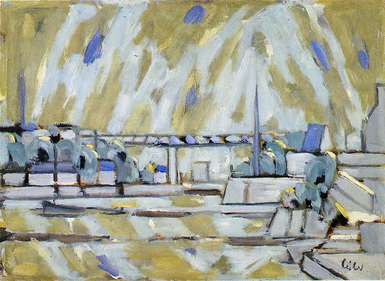 Catalogue raisonné, Hans Seiler, Paysage de Bretagne, circa 1962