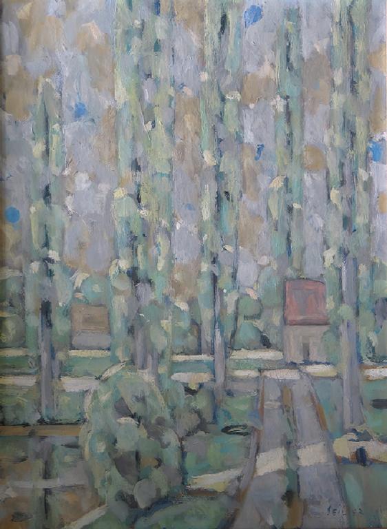 Catalogue raisonné, Hans Seiler, Les peupliers, 1964