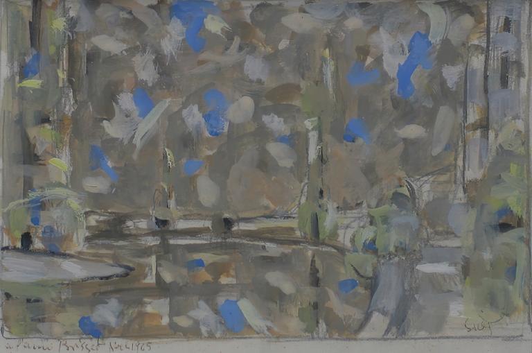 Catalogue raisonné, Hans Seiler, Courbe de la Dordogne, 1965