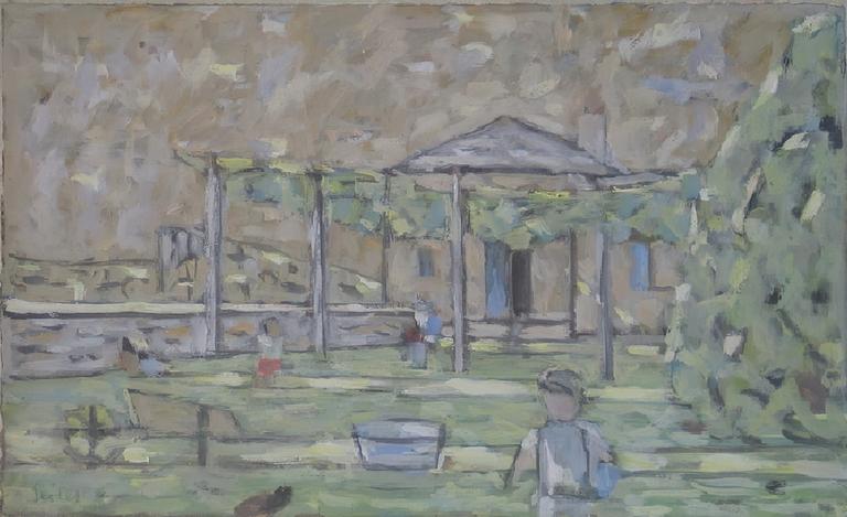 Catalogue raisonné, Hans Seiler, Sur la terrasse, circa 1965
