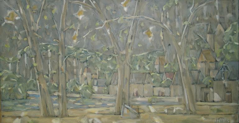 Catalogue raisonné, Hans Seiler, Les arbres de La Roque, 1970