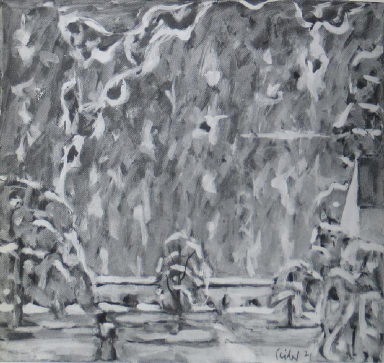 Catalogue raisonné, Hans Seiler, Le jardin (Dreux), 1971