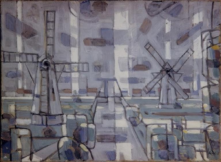 Catalogue raisonné, Hans Seiler, Moulins en Hollande, 1971
