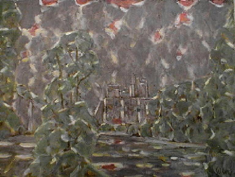 Catalogue raisonné, Hans Seiler, Le château de Beynac, 1972