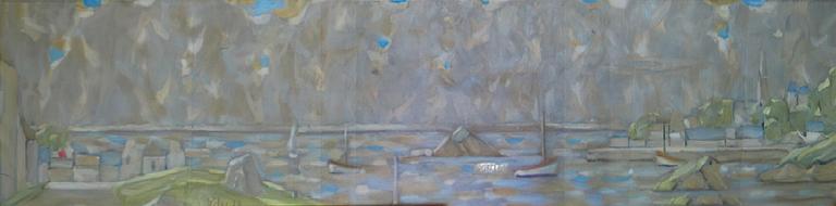 Catalogue raisonné, Hans Seiler, La rue du moulin, 1974