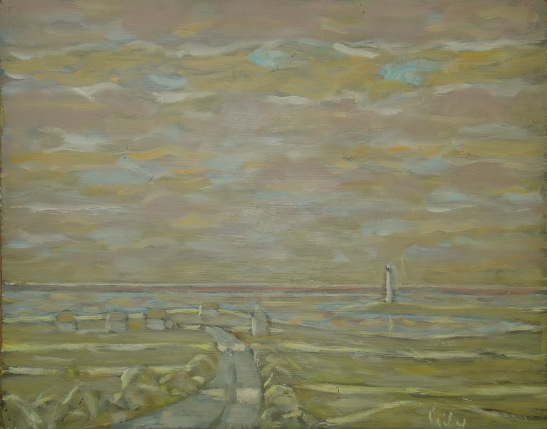 Catalogue raisonné, Hans Seiler, Vue de La Hague, circa 1974