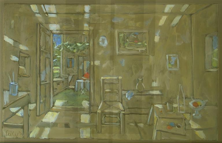 Catalogue raisonné, Hans Seiler, Intérieur , 1975