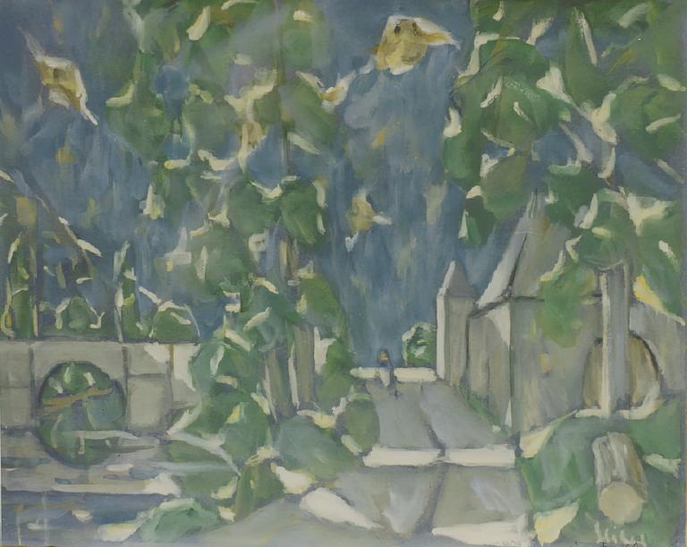 Catalogue raisonné, Hans Seiler, La route à Castelnaud, circa 1975
