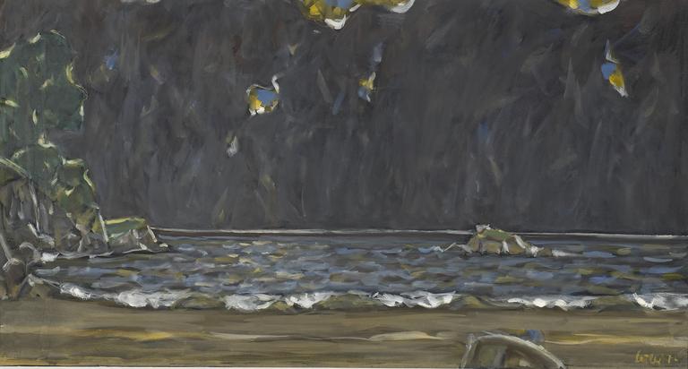 Catalogue raisonné, Hans Seiler, Bord de mer, 1976