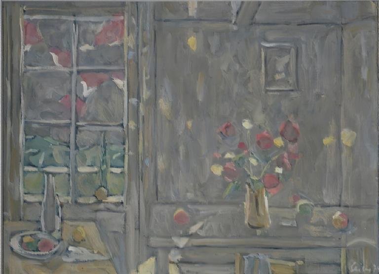 Catalogue raisonné, Hans Seiler, Fleurs devant la fenêtre, 1976