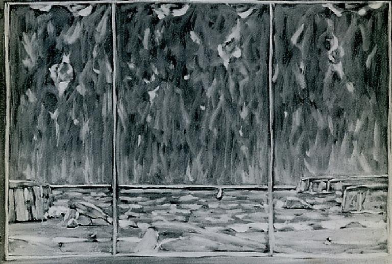 Catalogue raisonné, Hans Seiler, Port Donant (triptyque), 1976