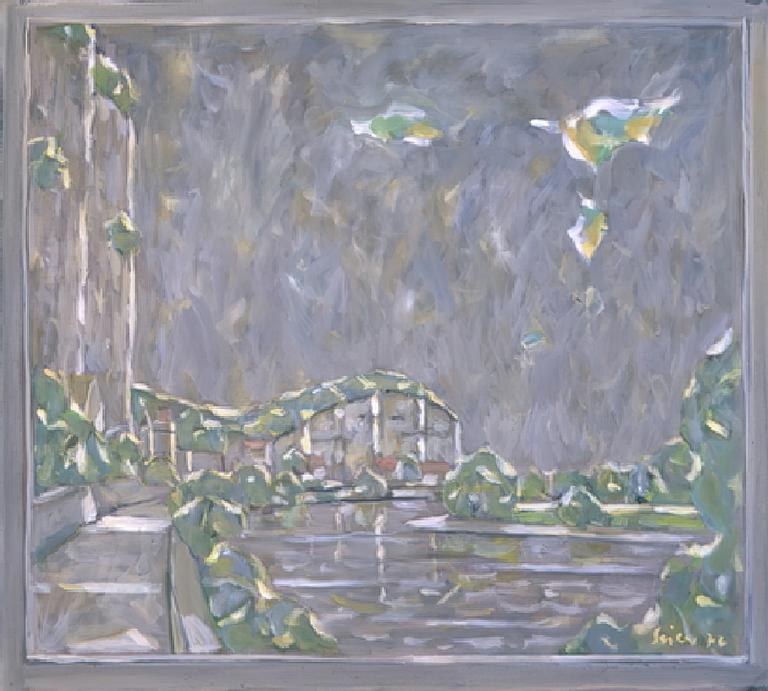 Catalogue raisonné, Hans Seiler, Rochers sur la Dordogne, 1976