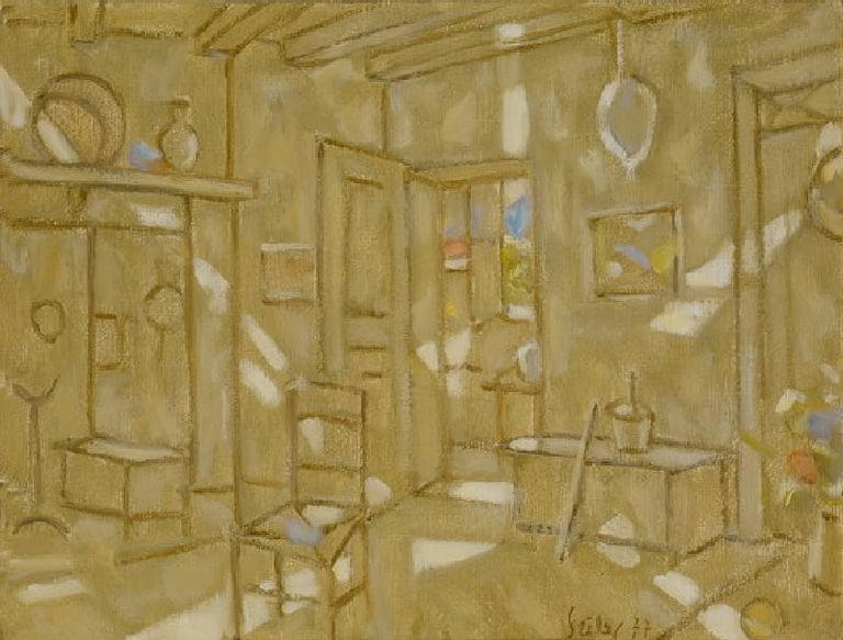 Catalogue raisonné, Hans Seiler, Intérieur de cuisine, 1977