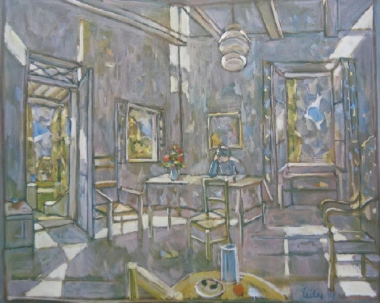 Catalogue raisonné, Hans Seiler, Intérieur mauve, 1977