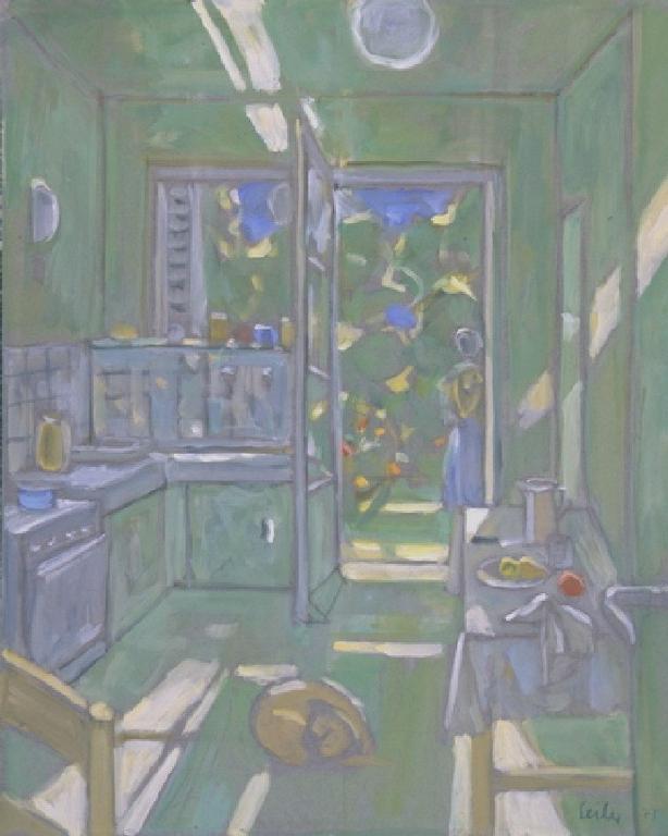 Catalogue raisonné, Hans Seiler, La cuisine verte, 1977