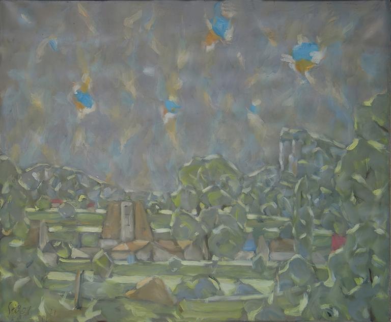 Catalogue raisonné, Hans Seiler, La ferme et la vallée, 1977