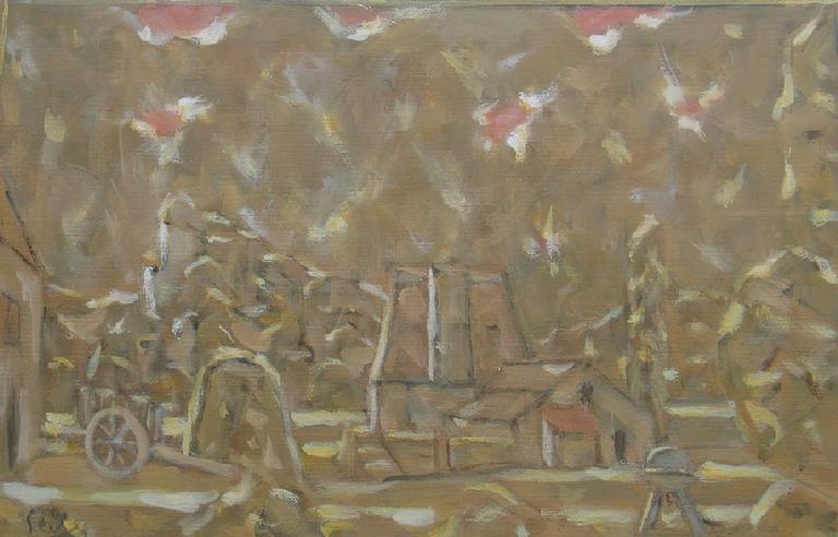 Catalogue raisonné, Hans Seiler, La petite ferme(la meule), 1977