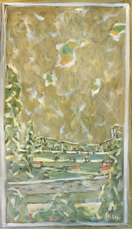 Catalogue raisonné, Hans Seiler, La terrasse, 1977